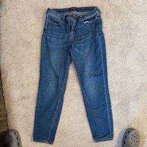 J. Crew Factory Women's Dark Blue Skinny Jeans